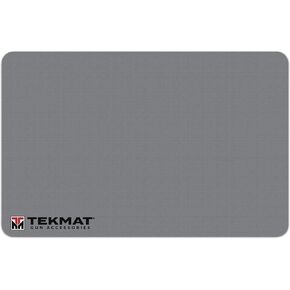TekMat Original 11" x 17" Plain Gray - 1/8" Thick Oil Resistant Non-Slip Waterproof Scratchproof Washable Handgun Maintenance & Cleaning Mat