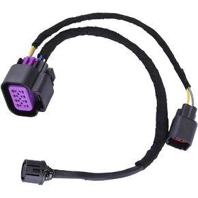 Car Tailgate Rear View Backup Park Assist Camera Wiring Harness 68189124AC, Replacement for for Dodge for Ram 1500 2500 3500 2013 2014 2015 2016 2018