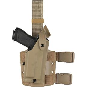 Safariland 6004 Earth Brown Sig P220, P226 SLS Hood Tactical Gun Holster