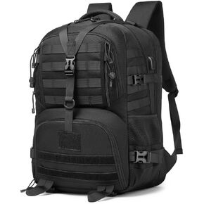 Tactical Backpack for Men,Waterproof Military Backpack Camping Backpack Army Backpack Molle Bag Bug Out Bag Assault Pack Rucksack Hiking Backpack for Men