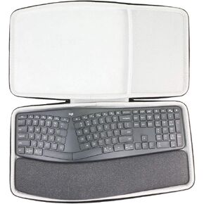 co2CREA Hard Travel Case Replacement for Logitech Ergo K860 Wireless Ergonomic Keyboard