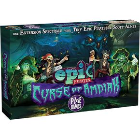 Tiny Epic Pirates Expansion the Curse of Amdiak - French Version