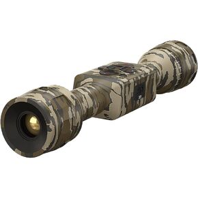 ATN MossyOak Thor LT Ultra Light Thermal Hunting Camouflage Scope w/ 60Hz Thermal Sensor, One Shot Zero, 10hrs+ Battery Power