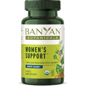 Banyan Botanicals Women’s Support – Organic Herbal Tablets – Promotes a Healthy Female Reproductive System* – Supports Regular & Healthy Menses* – 90 Tablets – Non-GMO Sustainably Sourced Vegan