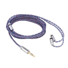 Linsoul Tripowin Sirene 4 Cores IEM Cable, 24AWG OFC Replacement Cable for in Ear Monitor, Audiophile(2pin-0.78mm, 3.5mm)