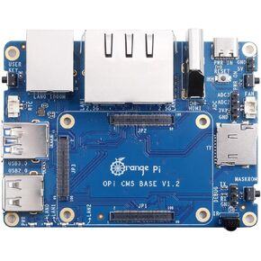 CM5 Base Board Rich Interface, Two 2.5G High-Speed LAN Ports, One Gigabit LAN Port, 3 * 100 Pin and Four Camera Ports for Orange Pi CM5