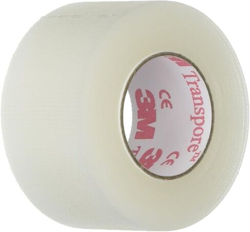 3M Transpore Clear 1-Inch Wide First Aid Tape, 10-Yard Roll (2 Rolls), Model:1527-1 in Saudi Arabia
