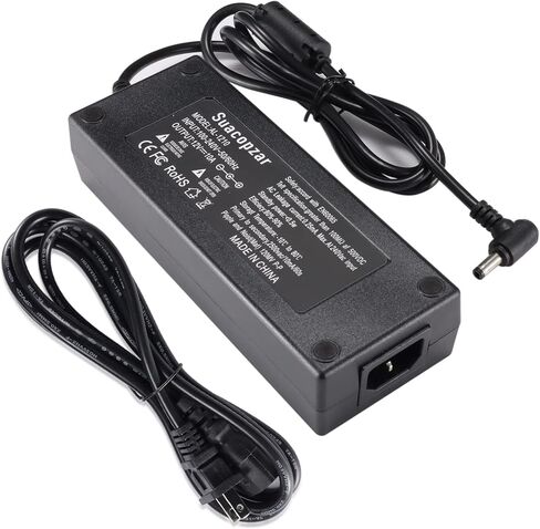 محول طاقة DC12V 10A، محولات تيار متردد 120 وات 100-240 فولت إلى تيار مستمر 12 فولت، محول إمداد الطاقة تيار متردد إلى محول تيار مستمر مع طرف 5.5 × 2.5 مم و5.5 × 2.1 مم، مصدر طاقة تحويل 12 فولت in Kuwait