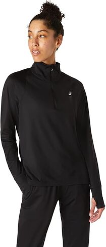 Asics 2012C022021L W Thermopolis Half Zip Light Grey Heather L in Saudi Arabia