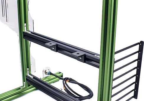 رف هيكل اللوحة الأم للكمبيوتر DIY، مجموعة هيكل اللوحة الأم، شخصية إبداعية ATX/M-ATX/ITX دعامة هيكل إطار الهواء المفتوح، حامل هيكل إطار من الألومنيوم مفتوح لرفع تردد التشغيل العمودي، مبرد بالماء in Kuwait