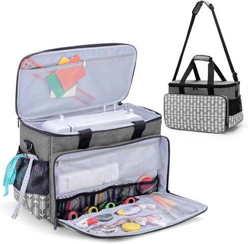 Yarwo Upgraded Rolling Sewing Machine Carrying Case with Detachable Board in Saudi Arabia