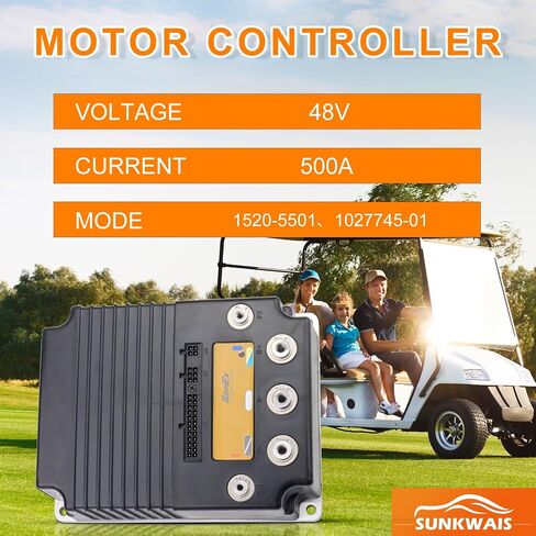 1206HB-5201 48V 250A لـ EZGO 2010-2019 لوحدة التحكم Curtis، استبدل 1206HB 5201 DC وحدة التحكم في سرعة المحرك، صمام الخانق يناسب Express S4/L4، يناسب MPT 800/1000، يناسب Cushman Hauler 800/1000 in Kuwait