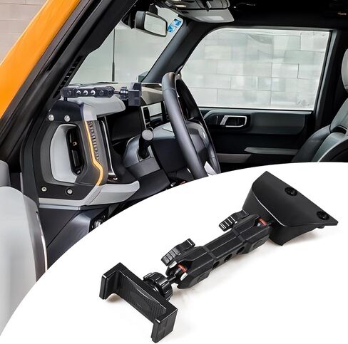 for Bronco Dash Phone Holder, Phone Mount for Ford Bronco 2021 2022 2023 2024 2/4 Door Accessories,360°Adjustable Phone Mount Interior Accessories in Saudi Arabia