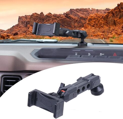 for Bronco Dash Phone Holder, Phone Mount for Ford Bronco 2021 2022 2023 2024 2/4 Door Accessories,360°Adjustable Phone Mount Interior Accessories in Saudi Arabia
