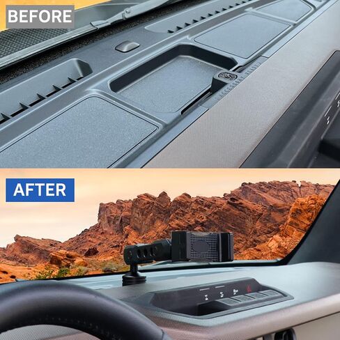 for Bronco Dash Phone Holder, Phone Mount for Ford Bronco 2021 2022 2023 2024 2/4 Door Accessories,360°Adjustable Phone Mount Interior Accessories in Saudi Arabia