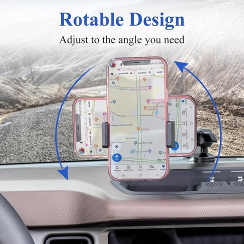 for Bronco Dash Phone Holder, Phone Mount for Ford Bronco 2021 2022 2023 2024 2/4 Door Accessories,360°Adjustable Phone Mount Interior Accessories in Saudi Arabia