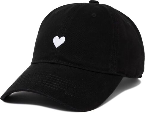 Hat, Embroidered Brushed Cotton Women’s Baseball Hat Unisex Fit, Adjustable One Size in Saudi Arabia