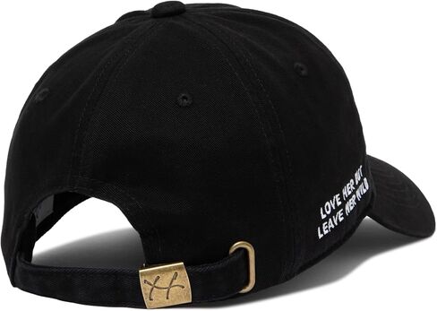 Hat, Embroidered Brushed Cotton Women’s Baseball Hat Unisex Fit, Adjustable One Size in Saudi Arabia