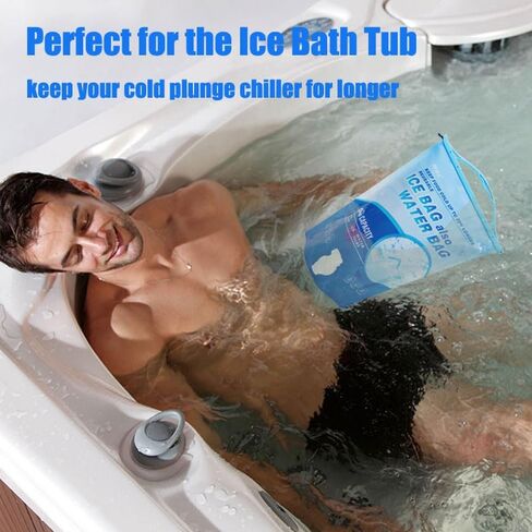 REVEX Ice Pack,Reusable Ice Packs for Cooler, Large Leakproof Cooler Ice Packs for Lunch Boxes, Long Lasting Freezer Packs for Coolers,Drop in Cubed Ice, Drinking Melted Ice Water. (Large/Set of 2) in Saudi Arabia