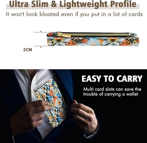 Wallet Case for Samsung Galaxy S20 Ultra 5G with Wrist Strap Shoulder Strap, 9+ Card Slots Zipper Floral PU Leather Stand Cell Phone Cover for S20ultra 20S S 20 A20 S2O 20ultra G5 Women Brown in Kuwait