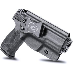 M&P 9mm/.40 Holster, IWB Kydex Holster Fit: S&W M&P 9/.40 Compact/Full Size, M&P 9/.40 M2.0 Full Size Pistol, Not Fit Shield, Inside Waistband Concealed Carry Holster, Adj. Cant & Posi-Click Retention