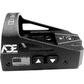 Ade Advanced Optics RD3-012-G-1 6moa Green Dot Sight for Handgun Compatible with Doctor/Venom/Fastfire Red Dot Footprint