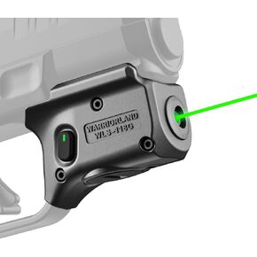 WARRIORLAND Green Laser Sight Fit Springfield Armory Hellcat (Not Fit Hellcat Pro), First Green Beam Sight with Power Indicator, Trigger Laser with Ambidextrous On/Off Switch, WLS-118G