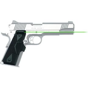 Crimson Trace LG-401 Lasergrips with Heavy Duty Construction and Instinctive Activation for 1911 Full-Size Pistols, Defensive Shooting and Competition