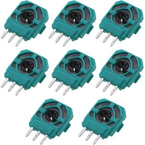 Create idea 8Pcs 3-Pin Joystick Trimmer Pot Replacement Pockets Compatible with PS4 Controllers Trimmer Potentiometer Sensors 10K Ohms