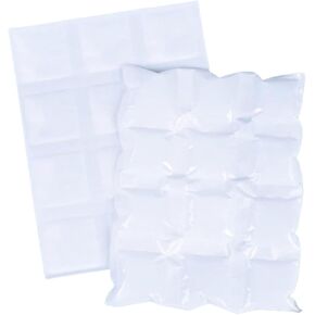 Dry Ice Sheets for Shipping Frozen Food Bulk-Cuttable Reusable Ice Mat Pack (10"x7")-Non-Toxic Flexible Ice Blankets-Long Lasting Refreezable Ice Sheet for Camping,Lunch Boxes & Medications-10 Sheets