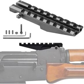 Gotical Low Profile Picatinny Scope Mount for A-K Series Rifles A-K Rear Sight A-K Series Rifles A-K Rear Sight Rail