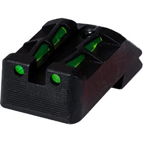 HIVIZ Sight Systems KBLW11, Litewave Rear Sight, Kimber 1911 Pistols, Green, Red, and Black, One Size