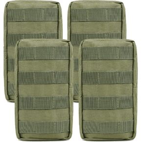 Gogoku 4-Pack Molle Pouch Tactical Molle Pouches Compact Utility EDC Waist Bag Pack