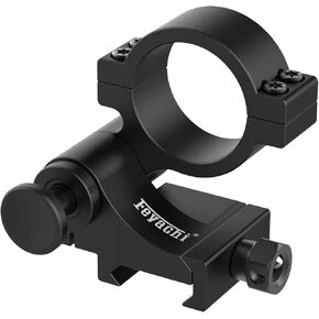 Feyachi T15 Flip to Side Mount 30MM for Red Dot Magnifier Compatible with Picatinny Rail