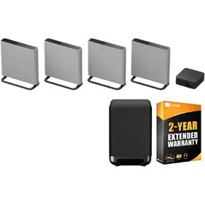 Sony HTA9M2 BRAVIA Theater Quad with 16 Total Speakers, Dolby Atmos/DTS:X Bundle with Premium SA-SW5 7.1" 200W Wireless Subwoofer + 2 Year CPS Enhanced Protection Pack