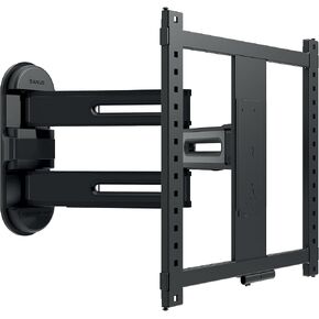 SANUS Height Adjustable Full Motion TV Wall Mount for 32" to 65" TVs – Raise or Lower TV 3" After Install – Maximizes Compatibility with Your Setup – 3 Step DIY w/Smooth Extension, Tilt & Swivel