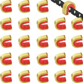 20 Pieces Nock Points Archery String Nocking Points Bow String Buckle Clip for Compound and Recurve Bow