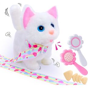 Electric Pink Tow Rope Unicorn Toys Pet for Girls 2-3 Years, Walk Sing Song Twisting Ass Interaction Unicorn Toy for Toddler Kids 4-6 5 Years Old Christmas Birthday Gift