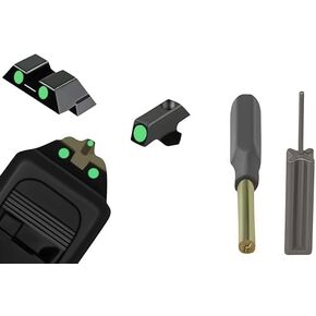 Classic Night Sights for Glock 9/40 Glow in The Dark Night Sight (Classic Night Sights for Glock)
