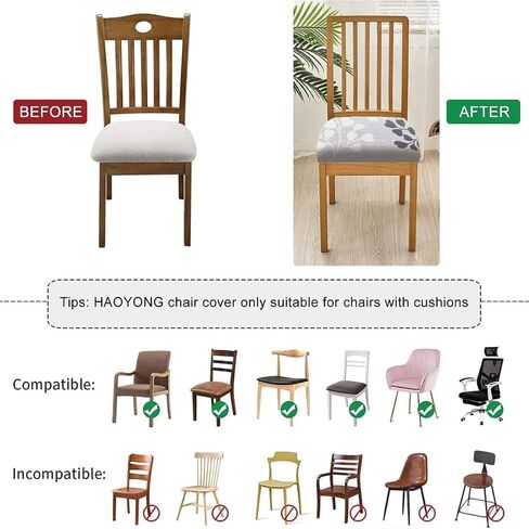 أغطية مقاعد الكراسي مجموعة من 4 أغطية كراسي خضراء قابلة للتمدد لغرفة الطعام، مربعة قابلة للإزالة وقابلة للغسل، أغطية وسادة مقعد قابلة للإزالة لمكتب المطبخ in Kuwait