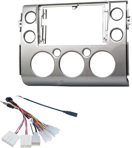 Fits for Toyota FJ Cruiser 2007-2018 Black Car Radio Stereo Fascia Frame Double DIN 9 inch Dash Installation Mounting Kit in Saudi Arabia
