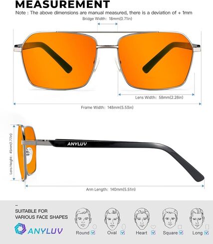 ANYLUV Reading Glasses for Men Blue Light Carbon Fiber Computer Blocking Reader Glasses Mens Blocker 2.0 Magnification in Saudi Arabia