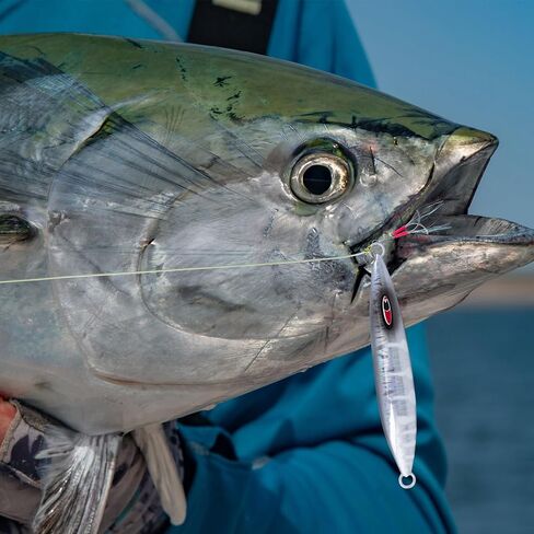Goture Fishing Assist Hooks, Glow Jigging Hooks Double Assist Hooks Kit, Jig Hooks Saltwater, Assist Fishing Hooks for Slow Pitch Jigs Fast Fall Jigs Vertical Jigging Lures in Saudi Arabia