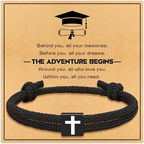 Ideas Bracelet Gifts for Men Women Husband Birthday Gift To Man Bracelet Christian Christmas Anniversary Birthday Valentine Day Gifts for Boyfriend in Saudi Arabia