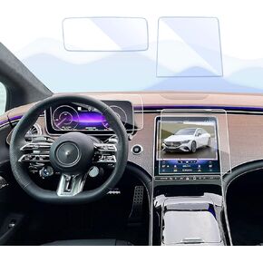 for 2023 2024 Mercedes EQE 350 SUV Screen Protector Compatible with 2023 2024 Mercedes Benz EQE 2022-2024 S-Class NAV.12.3’’ Dash 12.8’’ Display Screen Protector 2024 benz 2pcs