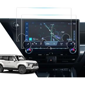2 Pack Screen Protector For Lexus GX 2024,14 Inch Screen Protective Film Compatible With GX 550 Accessories