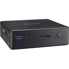 Shuttle XPC Nano NC10U3 Mini Barebone PC Intel i3-8145U Embedded No Ram No HDD/SSD No OS