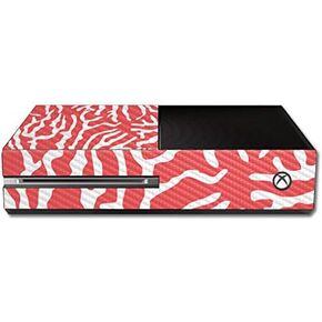 MightySkins Carbon Fiber Skin for Microsoft Xbox One - Piggy | Protective, Durable Textured Carbon Fiber Finish | Easy to Apply, Remove, and Change Styles | Made in The USA