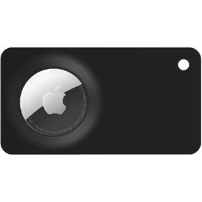 حامل محفظة Airtag، حافظة بطاقات Airtag رفيعة للغاية لبطاقة Apple Airtag، محفظة رفيعة حامل Airtag للمحفظة، حقائب اليد، محفظة الظهر، حقيبة كلاتش (أسود)