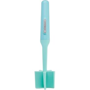Farberware Heat Resistant Nylon Meat and Potato Masher Safe for Non-Stick Cookware, 10 inch, Aqua